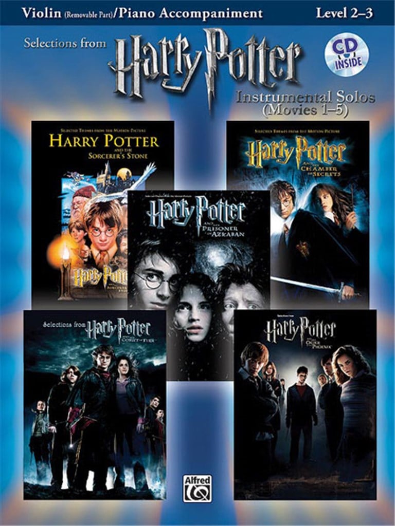 Harry Potter Instrumental Solos Movies 1-5
